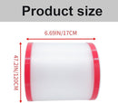 2 PCS Door Pinch Guard for Baby Proofing, Door Protector for Kids Finger Pinch Guard, Door Hinge Cover Door Jam Shield for Child Safety (Frosted 47.24 x 6.69inch) by TinyTreasures Baby Boutique