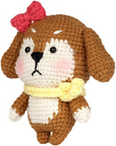 Wizardi Amigurumi DIY Crochet Kit - Dog F07N8-M51 by TinyTreasures Baby Boutique