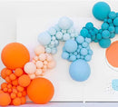 130pcs Orange Balloons Different Sizes 18" 12" 10" 5" Orange Matte Latex Balloons for Boys Girls Birthday Baby Shower Gender Reveal Wedding Gender Reveal Autumn Party Decorations by CozyNest Decor