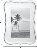 Kate Spade New York Crown Point 4" X 6" Frame, 1.20 LB, Silver by CozyNest Decor