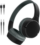 Belkin SoundForm Mini Kids Wireless Headphones w/Built-in Microphone, 30H of Playback Time, & Fun Stickers - Over-Ear Headsets for Online Learning, School, Travel, iPhone, iPad, Galaxy & More - Black by TinyTreasures Baby Boutique