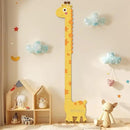 Personalized Name Growth Chart for Kids, Giraffe Height Chart for Boy Girls, Measuring Board for Kids Height, Patchwork Wooden Height Chart Measuring Board, Nursery Growth Chart Ruler by CozyNest Decor