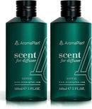 Aromaplan Hotel Scents Santal 5 Fl Oz (2 Pack), Luxury Aroma & Hotel Fragrance Diffuser Oil- Hotel Diffuser Oil for Aromatherapy- USA Made, Bigger Bottle, Bolder Aroma & Longer Lasting by CozyNest Decor
