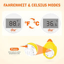 Baby Bath Thermometer, Digital Water Temperature Thermometer with 3 Color Backlit and Temperature Warning, Safety Bath Tube Thermometers Floating Toy for Infant, Toddler by TinyTreasures Baby Boutique