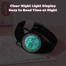 Kids Watches for Girls Boys Digital Sport Watch with Step Counter Pedometer Vibration Alarm Clock, No App Waterproof Fitness Tracker Kids Watch Boys Girls Teens Students Ages 5-16 by TinyTreasures Baby Boutique