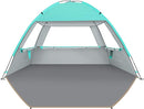 Venustas Beach Tent Sun Shelter for 3/4-5/6-7/8-10 Person, UPF 50+ UV Protection Beach Canopy, Lightweight and Easy Setup Cabana, Portable Shade Tent by TinyTreasures Baby Boutique
