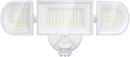 iMaihom 150W Motion Sensor Light Outdoor, 15000LM 6500K LED Security Floodlights, 3 Adjustable Head Motion Detection Light IP65 Waterproof for Yard Garage White 1pack by GreenHaven Gardens