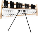 Giantex 27 Note Glockenspiel Xylophone, Percussion Instrument with Wood Base and 27 Metal Keys, Alto Full Size Glockenspiel Xylophone for Adults and Kids- Includes 2 Mallets and Carrying Bag by TinyTreasures Baby Boutique