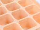 Baby Food Storage Silicone Cubes with Clip-On Lid Freezer Tray Baby Food Soups Purees Ice Easy and Safe Design Made in Korea (20 Sand Beige) by TinyTreasures Baby Boutique