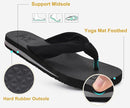 KuaiLu Flip Flops for Women with Arch Support Yoga Mat Comfortable Summer Beach Walking Thong Cushion Sandals Slip On Indoor Outdoor by TinyTreasures Baby Boutique