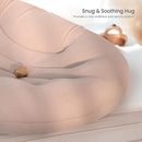 Baby Lounger for Newborn: Portable & Lightweight Pillow for Tummy Time Playtime & Diaper Changes - Skin-Friendly & Breathable for 0-12 Month Supervised Use by TinyTreasures Baby Boutique