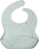 Loulou Lollipop Soft, Waterproof Silicone Feeding Bib for Babies and Toddlers by TinyTreasures Baby Boutique