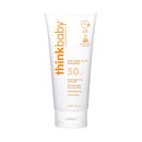 Thinkbaby SPF 50+ Baby Mineral Sunscreen – Safe, Natural Sunblock for Babies - Water Resistant Sun Cream – Broad Spectrum UVA/UVB Sun Protection – Vegan Baby Sunscreen Lotion, 6 Oz. by TinyTreasures Baby Boutique