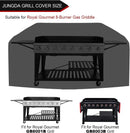 Grill Cover for Royal Gourmet GB8001B GB8003 8-Burner Gas Grill,Outdoor Griddle Cover by GreenHaven Gardens