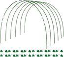 MAXPACE Greenhouse Hoops for DIY Grow Tunnels Less Than 2.7ft Wide, Rust-Free Fiberglass Support Hoops Frame for Garden Fabric, Plant Support Garden Stakes, Gardening Supplies, 25pcs by GreenHaven Gardens
