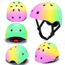 Color Gradient Adjustable Kids Bike Helmet Toddler Skateboard Helmets Boys Girls Child Ventilation Helmet for Multi-Sports Skating Cycling Scooter Balance by TinyTreasures Baby Boutique