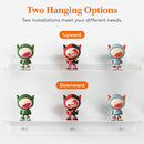 Lifewit Floating Shelves for Wall, 10 Pack Clear Acrylic Shelf 15" Room Decor for Bookcase/Vinyl Record Display/Photo/Picture in Bedroom, Living Room, Bathroom, Kitchen Storage and Organization by TinyTreasures Baby Boutique