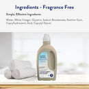The Clean People Liquid Fabric Softener - Softens & Removes Static Cling - Vegan (100 Fl Oz, Fragrance Free) by TinyTreasures Baby Boutique