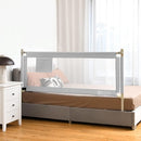 BABY JOY Bed Rail for Toddlers, 69’’ Extra Long, Height Adjustable & Foldable Baby Bed Rail Guard w/Storage Pocket & Double Safety Child Lock for Kids Twin Double Full Size Queen King Mattress (Gray) by TinyTreasures Baby Boutique