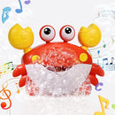 Crabby Bubble Bath Toy for Toddlers - Automatic Bubble Maker with 12 Children's Songs - Sing-Along Bath Bubble Machine for Baby, Toddler and Kids - Fun Bathtub Toy for Endless Bubble Play by TinyTreasures Baby Boutique
