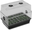 AC Infinity Humidity Dome, Germination Kit with Sturdy Drip Tray, 5x8 Cell Seedling Tray, and Vented Height Extension Panels, for Seed Starting, Propagation, Cloning Plants