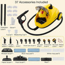 37-in-1 Steam Cleaner mop for Home & Car, 2L Water Tank, 4.3ft Hose, Deep Steam Cleaning for Floors, Tiles, Grout, Windows, Kitchen, Living Room – Multi-Surface Steamer by TinyTreasures Baby Boutique