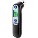 Ear Thermometer for Kids, Babies and Adults, 1 Second Accurate Digital Thermometer, Mute Function, 3-Color Fever Alert, 3 Age Groups, 30 Memory Recall with 20x Probe Covers (LCD-Black) by TinyTreasures Baby Boutique