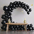 140pcs Black Round Balloons Different Sizes 18 12 10 5 Inch Latex Balloons for Arch Decoration Party Balloon Kit for Graduation Birthday Party Wedding Balloon Baby Shower Decoration by TinyTreasures Baby Boutique