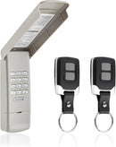 Garage Door Opener Keypad with 2 Garage Door Opener Remote for Liftmaster Chamberlain Craftsman Garage Door Opener Remote Keypad 877MAX 893LM 893Max 971LM 371LM, Purple Yellow Red Orange Learn Button by GreenHaven Gardens