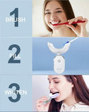 MySmile Teeth Whitening Strips Kit 14 Treatments with 28 LED Light - 10 Min Non-Sensitive Fast Whitening Teeth Enamel Safe Teeth Whitener - Helps to Remove Deep Stains by CozyNest Decor
