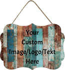 Personalized Custom Wooden Signs with Any Text Name for Home Door Man Cave Bar Family Farmhouse Decorative Home Kitchen Rustic Wall Decor by CozyNest Decor