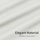Easy-Going Blackout Curtains for Bedroom, Solid Thermal Insulated Grommet and Noise Reduction Window Drapes, Room Darkening Curtains for Living Room, 2 Panels (42x36 in, Ivory) by CozyNest Decor