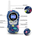 Qniglo Walkie Talkies for Kids - Rechargeable Kids Walkie Talkies with Clear Sound, Long Range - Perfect Birthday for 3-8 Year Old Boys Girls - Outdoor Adventures, Camping, Hiking by TinyTreasures Baby Boutique