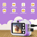 SUZIYO Children Camera, Birthday Electronic Toys for Kids, Upgrade Toddlers Selfie Digital Camcorder 1080P for Age 4-7 Years Old Boys Girls with 32G SD Card, Purple by TinyTreasures Baby Boutique
