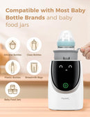 Papablic NutriWarm™ Swirlable Bottle Warmer – Advanced Nutrient-Preserving Warming Technology, Fast and Even Warming for Breastmilk & Formula, Precise Temperature Control, Easy to Use by TinyTreasures Baby Boutique