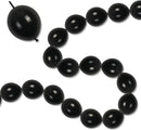 Black Quick Link Balloons, 100PCS Linking Balloons for Make Balloon Wall Balloon Arch Balloon Chains, Linkable Balloons for Wedding Birthday Baby Shower Engagement Graduation Party Decorations (6inch) by CozyNest Decor