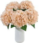8pcs Fake Flowers Silk Hydrangea Artificial Flowers Bouquets Faux Hydrangea Stems for Home Table Centerpieces Wedding Party Decoration by CozyNest Decor