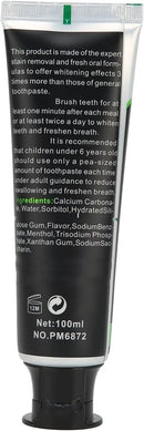 ZJchao Bamboo Charcoal Toothpaste, Activated Charcoal Coconut Oil Toothpaste for Teeth Whitening by CozyNest Decor