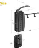 monTEK Swivel Bike Wall Mount, Bike Hangers for Garage, Bike Wall Mount with Two Extra Storage Hooks, Bike Hanger Wall Mount for Space Saving, Bike Rack Garage Holds Up to 77 lbs by GreenHaven Gardens