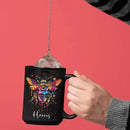 Personalized Black Bee Coffee Cup - Customized Ceramic Mug for Christmas, Gift for Brother Sister - Custom Animal Cup 11oz 15oz, Unique Animal Lover Gift by CozyNest Decor