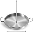 DAKOS Upgraded Thicken Stainless Vertical Skewer Griddle, Barbecue Grill Stand, Vertical Skewer Grill, Great for Tacos Al Pastor, Tacos, Whole Chicken (15.27 x 13.39 x 2.83) by GreenHaven Gardens