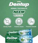Vasu Dentup Herbal Neem Toothpaste | Ayurvedic Gum Care Toothpaste for Cavity Protection, Gum Strength, Fresh Breath | Fluoride-Free Natural Oral Care – 100g Each (Pack of 2) by CozyNest Decor