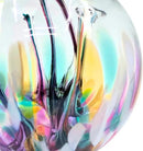 Luke Adams Handmade Glass Gazing Balls for Garden on Clearance – Hand Blown Glass Gazing Ball for Yard Décor – Decorative Garden Globe (Wildflower) by CozyNest Decor