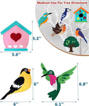 CiyvoLyeen Wild Birds Sewing Craft Kit Animal Sewing Kit for Boys and Girls Beginners Set of 12 Sewing Projects Gift for Kids by TinyTreasures Baby Boutique
