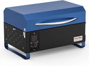 Onlyfire BBQ Wood Pellet Grill Smoker with Digital Control, LED Screen, Meat Probe & 2 Tiers Cooking Area, Portable Tabletop Grilling Stove for BBQ, Smoke, Bake and Roast, RV Camping, Blue by GreenHaven Gardens