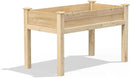 Greenes Fence Original Cedar Elevated Garden Bed, 24" W x 48" L x 31" H - Made in USA with North American Cedar by GreenHaven Gardens
