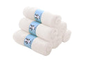 HIPHOP PANDA Baby Washcloths, Rayon Made from Bamboo - 2 Layer Ultra Soft Absorbent Newborn Bath Face Towel - Reusable Baby Wipes for Delicate Skin - Ivory, 6 Pack by TinyTreasures Baby Boutique