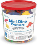 Learning Resources Mini-Dino Counters - 108 Pieces, Ages 3+ Toddler Learning Toys, Dinosaurs for Toddlers, Dinosaurs Action Figure Toys, Kids' Play Dinosaur and Prehistoric Creature Figures by TinyTreasures Baby Boutique