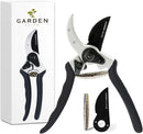 Garden Elite’s Alpha Six Bypass Pruning Shears with PVC Handles - Premium Garden Tools for Effortless Cutting Experience – Includes High-Performance Garden Clippers for Precise Trimming & Extra Blade by GreenHaven Gardens