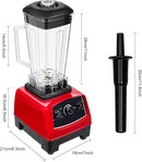 Blender 2L Automatic Smoothie Mixer Baby Food Blender 68oz Fruit Vegetables Juicer 2200W High-Speed Blender Tabletop Soundproof Milkshake Maker (Red) by TinyTreasures Baby Boutique